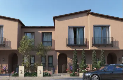 Townhouse - 4 Bedrooms - 4 Bathrooms for sale in Village West - Sheikh Zayed Compounds - Sheikh Zayed City - Giza