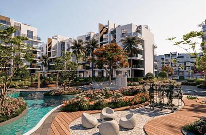 Apartment - 2 Bedrooms - 2 Bathrooms for sale in The Lark Residence - 5th Settlement Compounds - The 5th Settlement - New Cairo City - Cairo