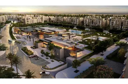 تاون هاوس - 4 غرف نوم - 3 حمامات للبيع في ساحة الفيلا - فيفث سكوير - التجمع الخامس - مدينة القاهرة الجديدة - القاهرة