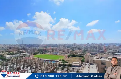 شقة - 3 غرف نوم - 2 حمامات للبيع في شارع أحمد قمحة - الإبراهيمية - حي وسط - الاسكندرية