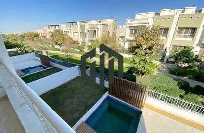 Twin House - 4 Bedrooms - 4 Bathrooms for rent in Cairo Festival City - North Investors Area - New Cairo City - Cairo