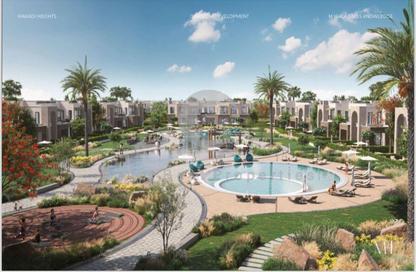 Chalet - 2 Bedrooms - 3 Bathrooms for sale in Makadi Orascom Resort - Makadi - Hurghada - Red Sea