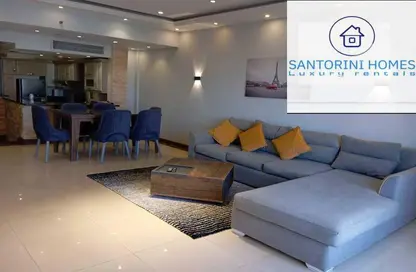 Apartment - 2 Bedrooms - 3 Bathrooms for rent in Porto New Cairo - 5th Settlement Compounds - The 5th Settlement - New Cairo City - Cairo