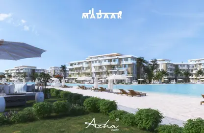 Chalet - 2 Bedrooms - 2 Bathrooms for sale in Azha North - Ras Al Hekma - North Coast