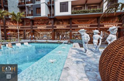 Apartment - Studio - 1 Bathroom for sale in El Hadaba District - Hurghada - Red Sea