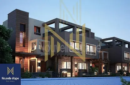 Townhouse - 5 Bedrooms - 5 Bathrooms for sale in New Giza - Cairo Alexandria Desert Road - 6 October City - Giza