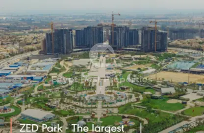 Apartment - 1 Bedroom - 1 Bathroom for sale in Park Side Residence - Zed Towers - Sheikh Zayed Compounds - Sheikh Zayed City - Giza