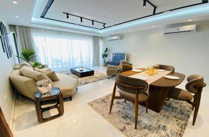 Apartment - 2 Bedrooms - 2 Bathrooms for rent in Lake View Residence - 5th Settlement Compounds - The 5th Settlement - New Cairo City - Cairo
