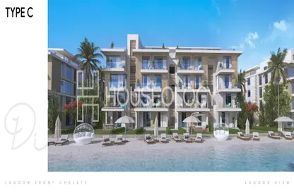 Chalet - 2 Bedrooms - 2 Bathrooms for sale in Azha North - Ras Al Hekma - North Coast