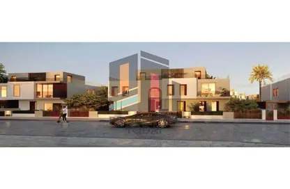 Townhouse - 3 Bedrooms - 3 Bathrooms for sale in Vye Sodic - New Zayed City - Sheikh Zayed City - Giza