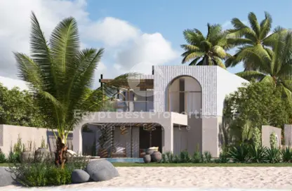 Twin House - 4 Bedrooms - 5 Bathrooms for sale in The Med - Ras Al Hekma - North Coast
