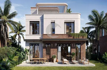 Villa - 4 Bedrooms - 4 Bathrooms for sale in Crescent Walk - 5th Settlement Compounds - The 5th Settlement - New Cairo City - Cairo