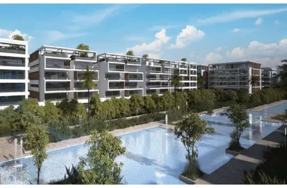 Apartment - 2 Bedrooms - 2 Bathrooms for rent in Lake View - 5th Settlement Compounds - The 5th Settlement - New Cairo City - Cairo