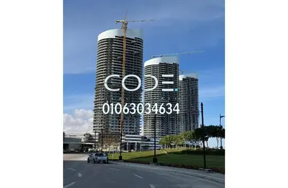Apartment - 2 Bedrooms - 2 Bathrooms for sale in North Edge Towers - New Alamein City - Al Alamein - North Coast