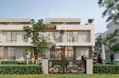 Townhouse - 4 Bedrooms - 4 Bathrooms for sale in Hood 18 Side St. - Green Belt - 6 October City - Giza