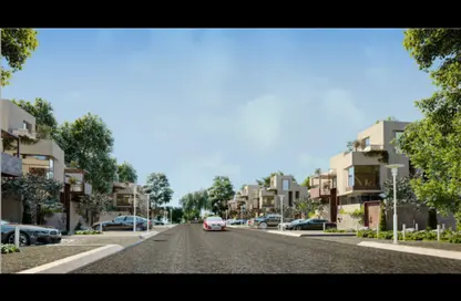 Twin House - 4 Bedrooms - 4 Bathrooms for sale in Al Karma Gates - New Zayed City - Sheikh Zayed City - Giza