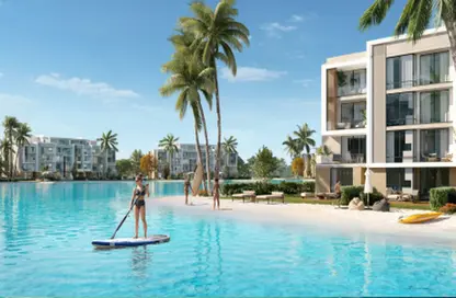 Chalet - 3 Bedrooms - 3 Bathrooms for sale in Azha North - Ras Al Hekma - North Coast
