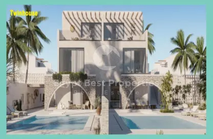 Twin House - 3 Bedrooms - 3 Bathrooms for sale in Salt - Ras Al Hekma - North Coast