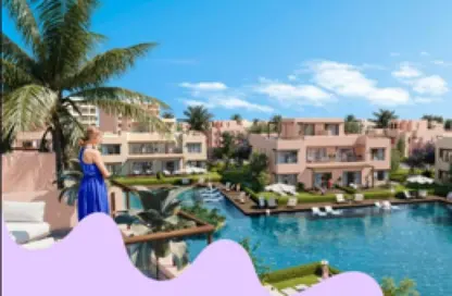 شاليه - 2 غرف نوم - 3 حمامات للبيع في هاسيندا وترز - قسم الضبعة - الساحل الشمالي