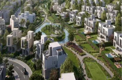 Townhouse - 3 Bedrooms - 4 Bathrooms for sale in O West - 6 October Compounds - 6 October City - Giza