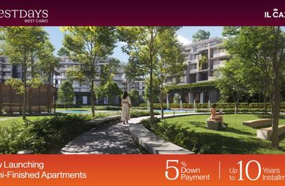 Apartment - 2 Bedrooms - 2 Bathrooms for sale in Mountain View Chill Out Park - Northern Expansions - 6 October City - Giza