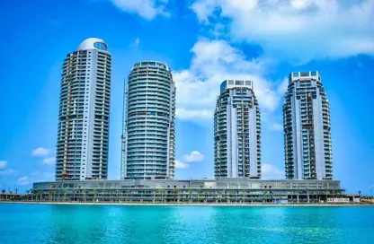 Apartment - 2 Bedrooms - 2 Bathrooms for sale in The Gate Towers - New Alamein City - Al Alamein - North Coast