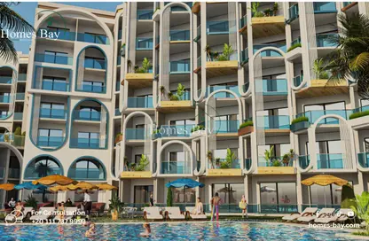 Apartment - 1 Bedroom - 1 Bathroom for sale in El Hadaba District - Hurghada - Red Sea