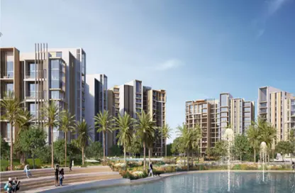 Apartment - 1 Bedroom - 1 Bathroom for sale in Park Side Residence - Zed Towers - Sheikh Zayed Compounds - Sheikh Zayed City - Giza