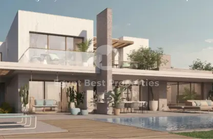 Twin House - 3 Bedrooms - 3 Bathrooms for sale in The Med - Ras Al Hekma - North Coast