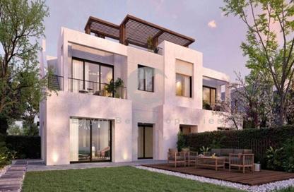 تاون هاوس - 3 غرف نوم - 5 حمامات للبيع في أو ويست - كمبوندات 6 أكتوبر - مدينة 6 أكتوبر - الجيزة