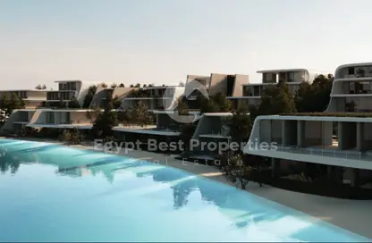 Chalet - 2 Bedrooms - 2 Bathrooms for sale in Azha North - Ras Al Hekma - North Coast Chalet - 2 Bedrooms - 2 Bathrooms for sale in Azha North - Ras Al Hekma - North Coast