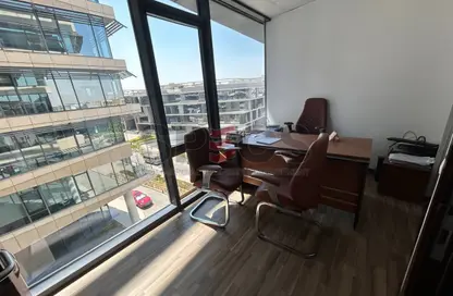 Office Space - Studio - 2 Bathrooms for rent in The Polygon - Sheikh Zayed Compounds - Sheikh Zayed City - Giza
