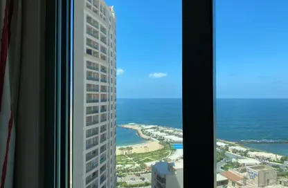 شقة - 2 غرف نوم - 2 حمامات للايجار في سان ستيفانو جراند بلازا - سان ستيفانو - حي شرق - الاسكندرية