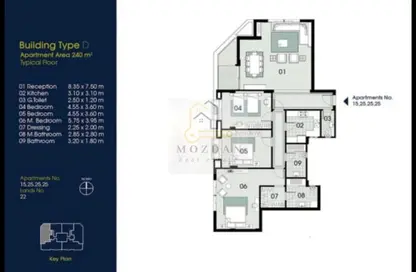 Apartment - 3 Bedrooms - 3 Bathrooms for sale in 7th Sector - Zahraa El Maadi - Hay El Maadi - Cairo