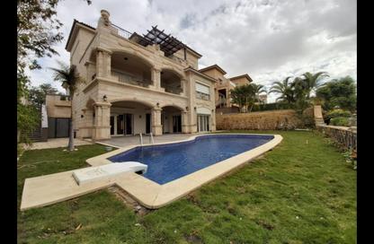 Villa - 6 Bedrooms - 5 Bathrooms for rent in Lake View - 5th Settlement Compounds - The 5th Settlement - New Cairo City - Cairo