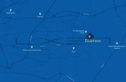 شقة - 2 غرف نوم - 2 حمامات للبيع في بلوتري كومباوند - كمبوندات التجمع الخامس - التجمع الخامس - مدينة القاهرة الجديدة - القاهرة