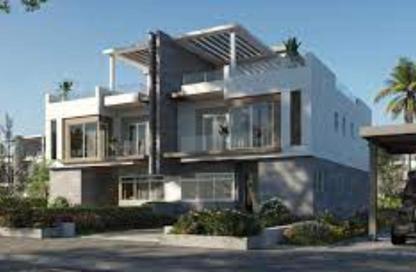 Penthouse - 4 Bedrooms - 2 Bathrooms for sale in Green Belt Gate 7 Road - Green Belt - 6 October City - Giza
