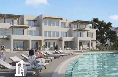 شاليه - 2 غرف نوم - 2 حمامات للبيع في هاسيندا ويست - راس الحكمة - الساحل الشمالي