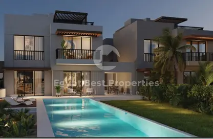 دوبلكس - 3 غرف نوم - 3 حمامات للبيع في أو ويست - كمبوندات 6 أكتوبر - مدينة 6 أكتوبر - الجيزة