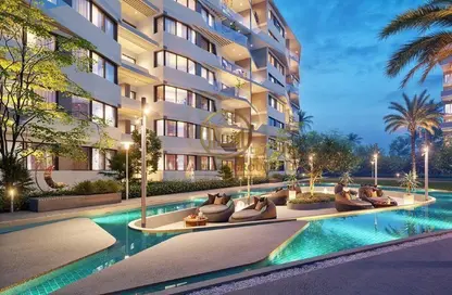 Apartment - 2 Bedrooms - 2 Bathrooms for sale in The Median Residences - 5th Settlement Compounds - The 5th Settlement - New Cairo City - Cairo
