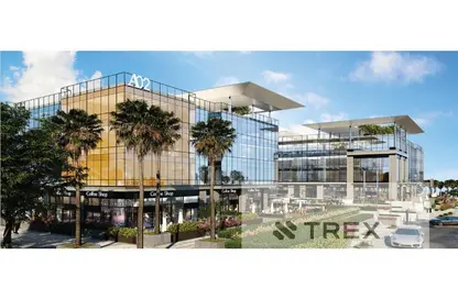 Retail - Studio - 2 Bathrooms for sale in Golden Gate - South Teseen St. - The 5th Settlement - New Cairo City - Cairo