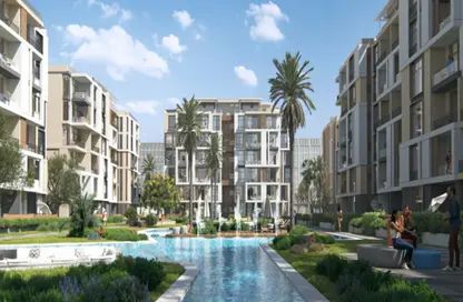 Apartment - 2 Bedrooms - 3 Bathrooms for sale in Terrace Compound - Sheikh Zayed Compounds - Sheikh Zayed City - Giza