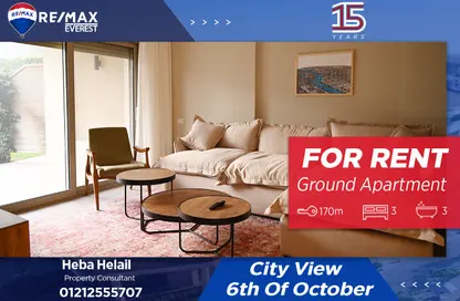 Apartment - 3 Bedrooms - 3 Bathrooms for rent in Joulz - Cairo Alexandria Desert Road - 6 October City - Giza