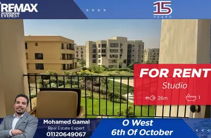 Apartment - Studio - 1 Bathroom for rent in O West - 6 October Compounds - 6 October City - Giza