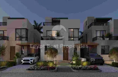 Apartment - 1 Bedroom - 2 Bathrooms for sale in O West - 6 October Compounds - 6 October City - Giza