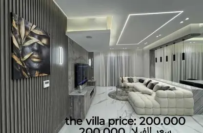 Villa - 7 Bedrooms - 6 Bathrooms for rent in Hyde Park - 5th Settlement Compounds - The 5th Settlement - New Cairo City - Cairo