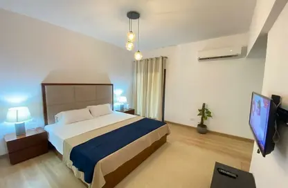 شقة - 2 غرف نوم - 2 حمامات للبيع في مون ريزيدنس - فيفث سكوير - التجمع الخامس - مدينة القاهرة الجديدة - القاهرة