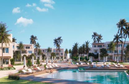 Chalet - 2 Bedrooms - 2 Bathrooms for sale in Hacienda West - Ras Al Hekma - North Coast