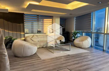 Office Space - Studio - 4 Bathrooms for rent in Bank Center Street - South Teseen St. - The 5th Settlement - New Cairo City - Cairo