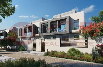 Townhouse - 4 Bedrooms - 3 Bathrooms for sale in Bleu Vert - New Capital Compounds - New Capital City - Cairo